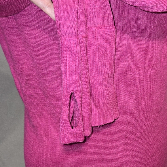 Lululemon Chai Time Pullover IIHeathered Paris Pink Reversible Women's - Picture 9 of 10